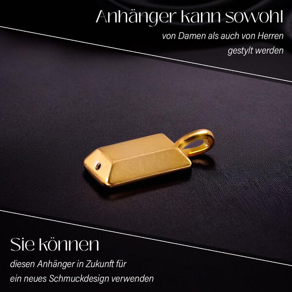 Barren Anh&auml;nger in 999 Gold image number 3