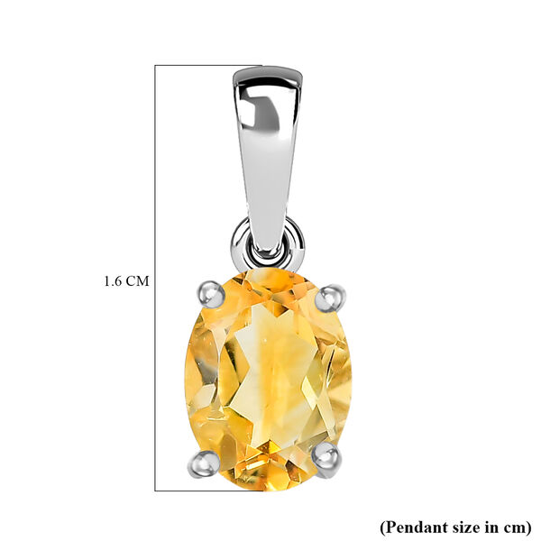 Citrin Anh&auml;nger - 1,17 ct. image number 5