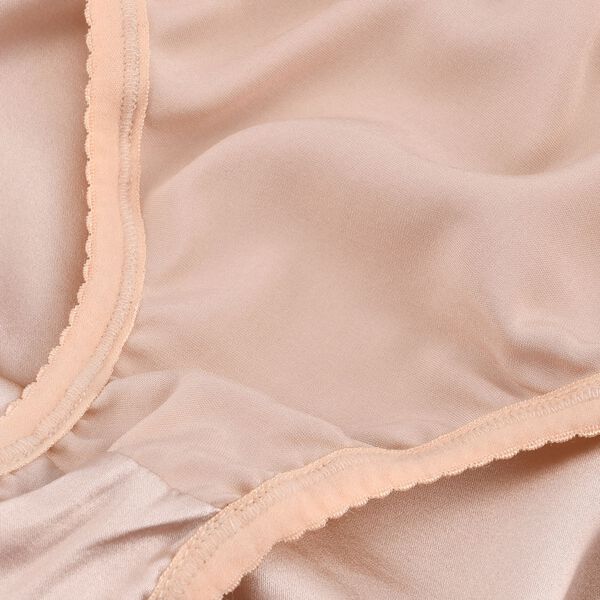 LA MAREY Unterwäsche aus Maulbeerseide, Beige, L image number 7