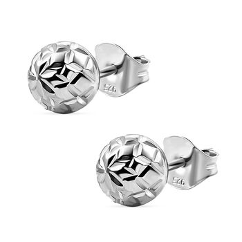 925 Silber platiniert Ohrringe