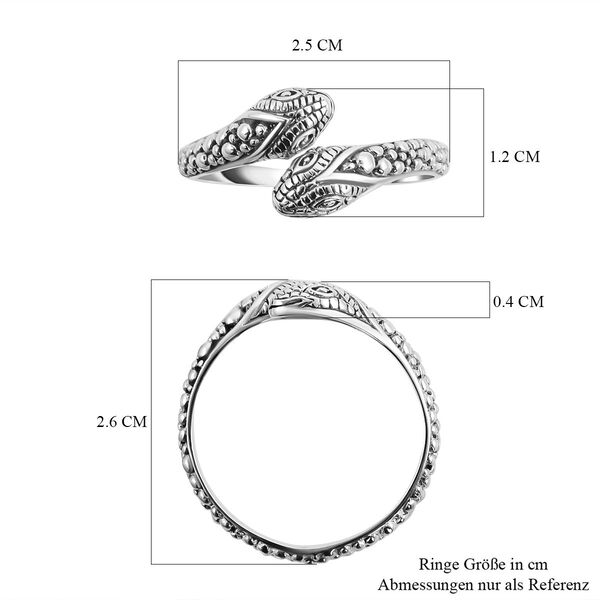 Royal Bali - 925 Silber Ring (Gr&ouml;&szlig;e 16.00) image number 5