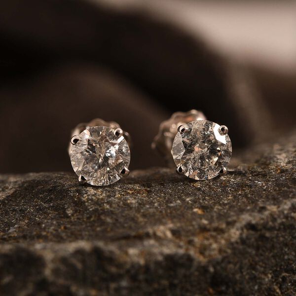 New York Kollektion - IGI zertifizierte Diamant-Ohrringe- 0,65 ct. image number 8