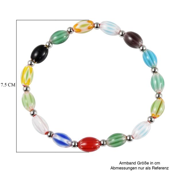 Armband im Murano-Stil, 19 cm image number 3