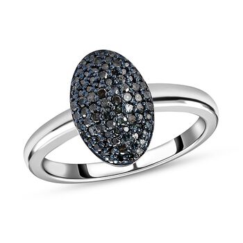 Blauer Diamant-Ring - 0,50 ct.