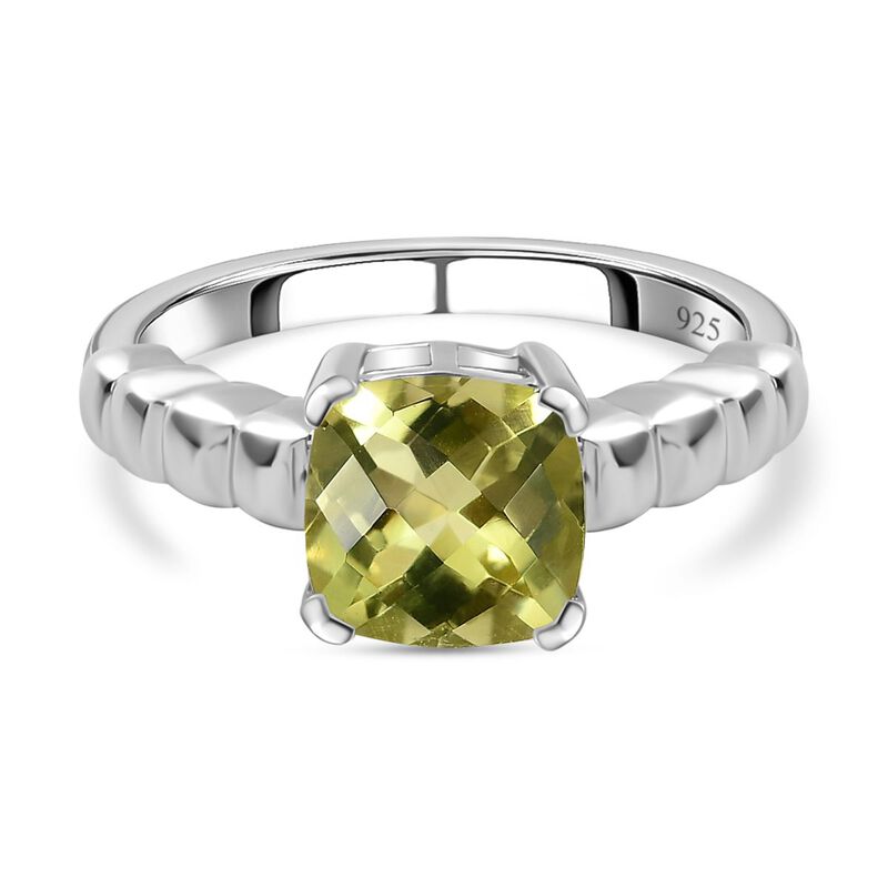 AAA Ouro Verde-Quarz-Ring - 2,10 ct. image number 0