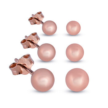 Lucy Q 3er Set - Ohrringe, 925 Silber rhodiniert ca. 1,90g