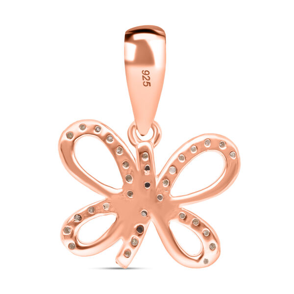 Nat&uuml;rlicher Champagner-Diamant-Anh&auml;nger - 0,15 ct. image number 5