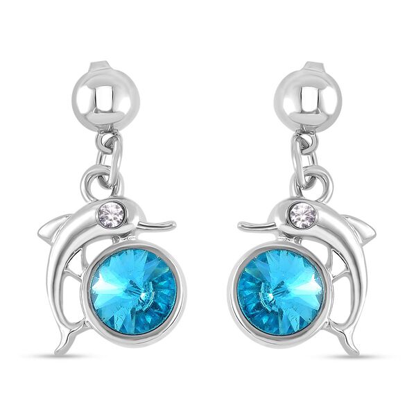 5er-Schmuckset - Glanzvolles Design, Mehrfarbiger Kristall, Eisen image number 9