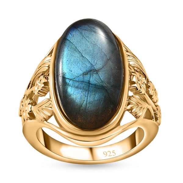 AAA Labradorit Ring - 10,22 ct. image number 4