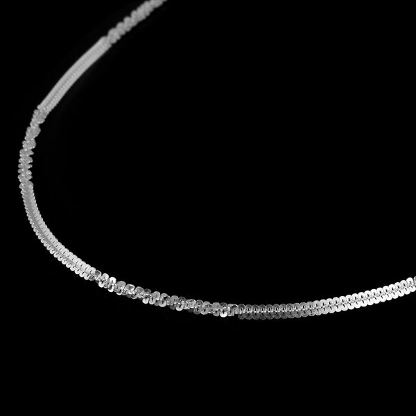 Alternative Margarita-Kette, ca. 50 cm, 925 Silber ca. 3,05g image number 3