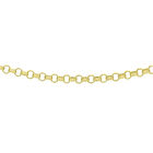 Italienische Erbskette, ca. 50 cm, 375 Gelbgold