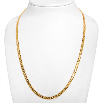 925 Silber vergoldet Kette ca. 60 cm ca. 10,70g