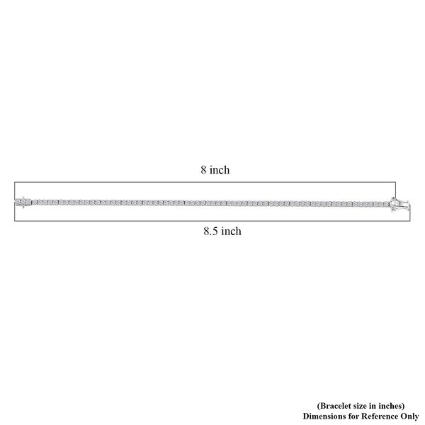D'Joy SI-GH Labor Diamant 20cm Armband - 4 ct. image number 4