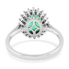 RHAPSODY AAAA kolumbianischer Smaragd und weißer Diamant-Ring, VS E-F, 950 Platin  ca. 2,20 ct image number 4