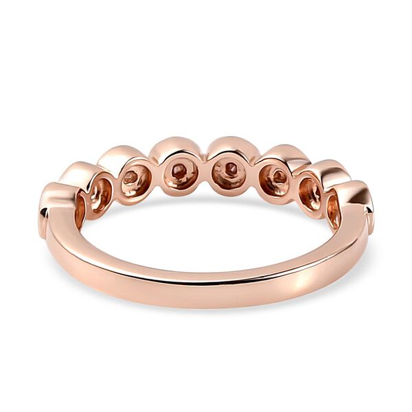 Natürlicher, rosa Diamant-Ring - 0,10 ct. image number 6