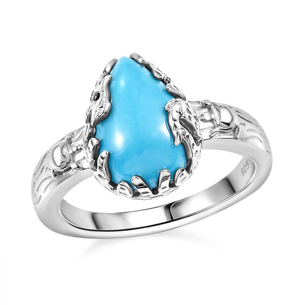 AA Sleeping Beauty Türkis Ring, ca. 2,67 ct. image number 4