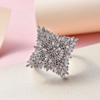 Wei&szlig;er Diamant-Ring - 1 ct.