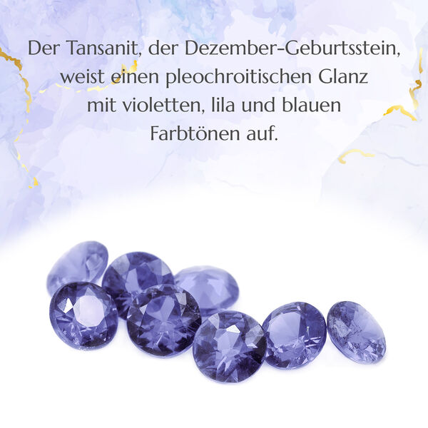 Infinity Tansanit Creolen - 0,74 ct. image number 8