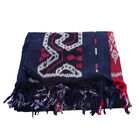 Handgefertigte Tenun-Decke mit Tiermotiv image number 1
