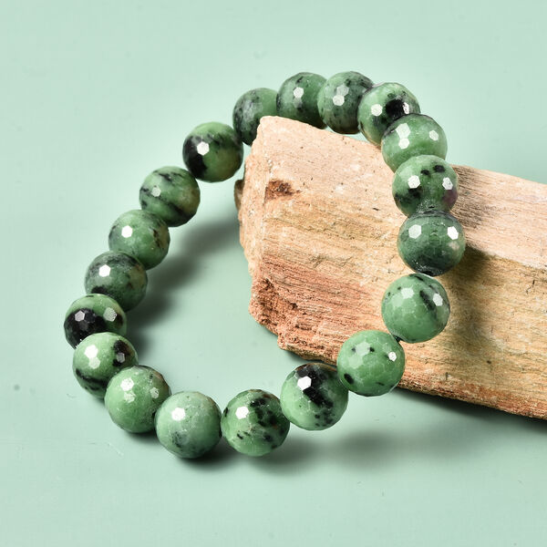 Flexibles Rubin-Zoisit-Armband image number 2