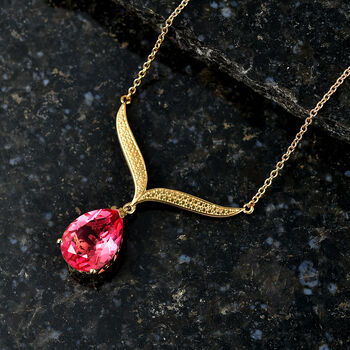 EverTrue Sunset Triplett Quarz 50cm Halskette - 8,82 ct.