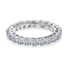 LUXURIANT DIAMOND - Lab Grown Diamant SI-GH Ring 375 Weiß Gold (Größe 19.00) ca. 2.35 ct