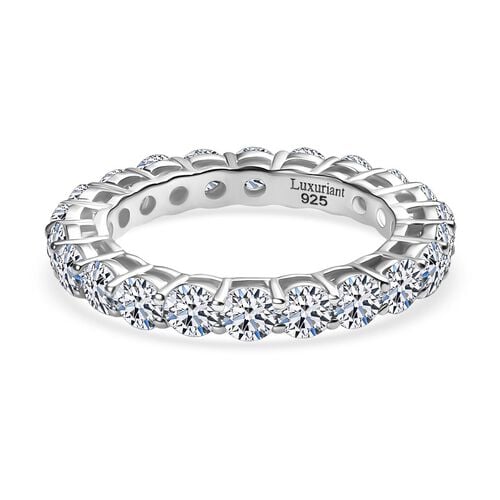 LUXURIANT DIAMOND - Lab Grown Diamant SI Ring 375 Weiß Gold (Größe 19.00) ca. 2.35 ct image number 0