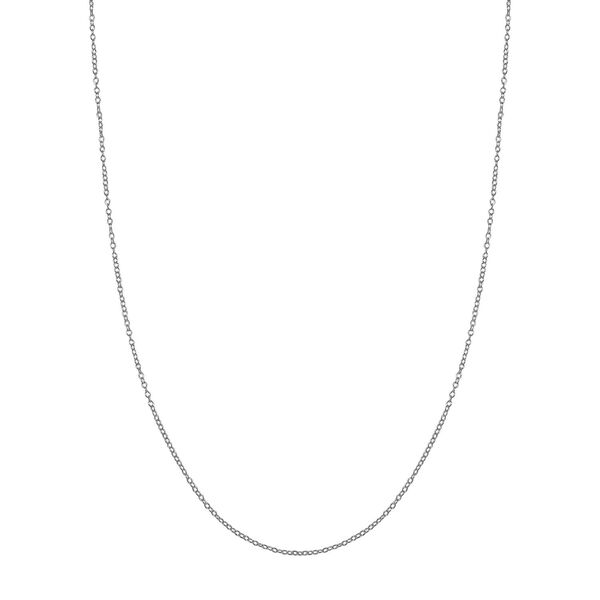 925 Silber rhodiniertKette ca. 50 cm image number 0