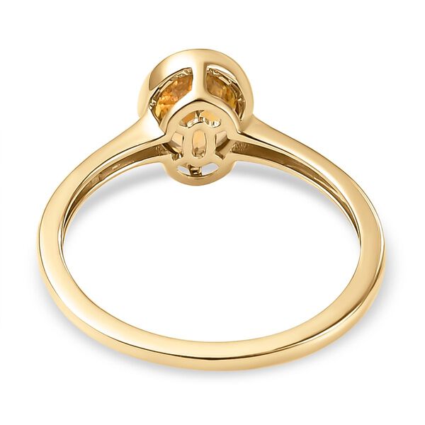 AAA Nat&uuml;rlicher, goldener Tansanit-Ring, 585 Gold  ca. 1,00 ct image number 6