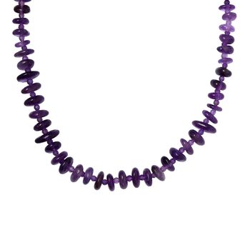 Afrikanische Amethyst-Halskette, 50 cm - 240 ct.