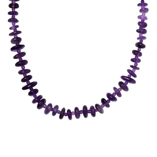 Afrikanische Amethyst-Halskette, 50 cm - 240 ct. image number 0
