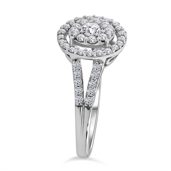 LUXURIANT SI Labor Diamant Ring in 417 Wei&szlig;gold- 0,75 ct. image number 2