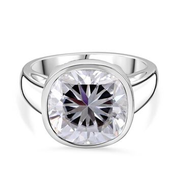 Moissanit Ring - 7,24 ct.