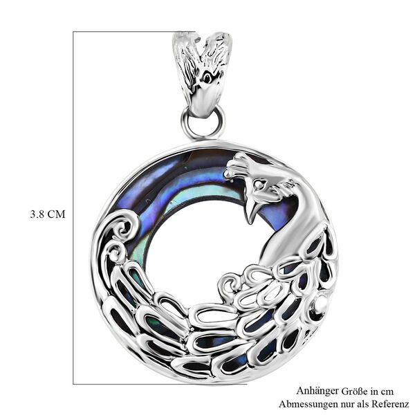 Royal Bali Kollektion- Abalone Muschel Anh&auml;nger - 6 ct. image number 5