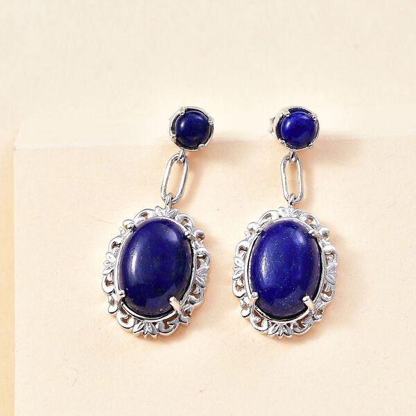 Lapislazuli Ohrringe - 15,78 ct. image number 1