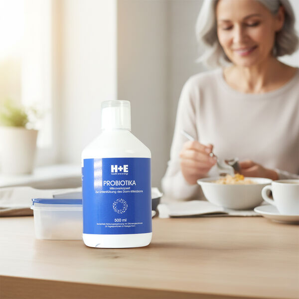 H+E patentierte mikroverkapselte Probiotika 500ml image number 1
