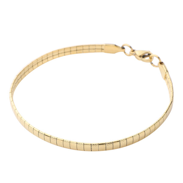 3er-Set, Halskette, Armband und Ohrringe in Goldton image number 5