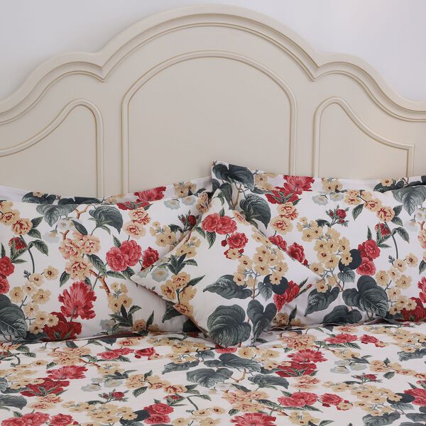 Serenity Night - 4-teiliges 100% Maulbeerseide Steppdecken-Set, Mehrfarbig image number 3