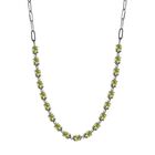 Peridot Halskette, 45 cm - 8,43 ct. image number 0