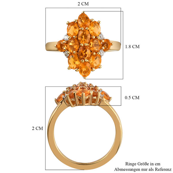 Salamanca Feueropal und Zirkon-Ring image number 7