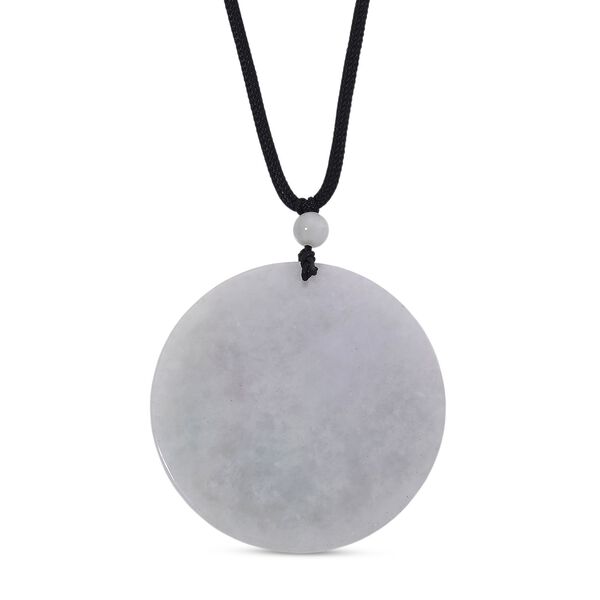 EXTREM SELTEN Nat&uuml;rliche Wei&szlig;e Jade Anh&auml;nger mit Kette 50 cm ca. 170.00 ct image number 4