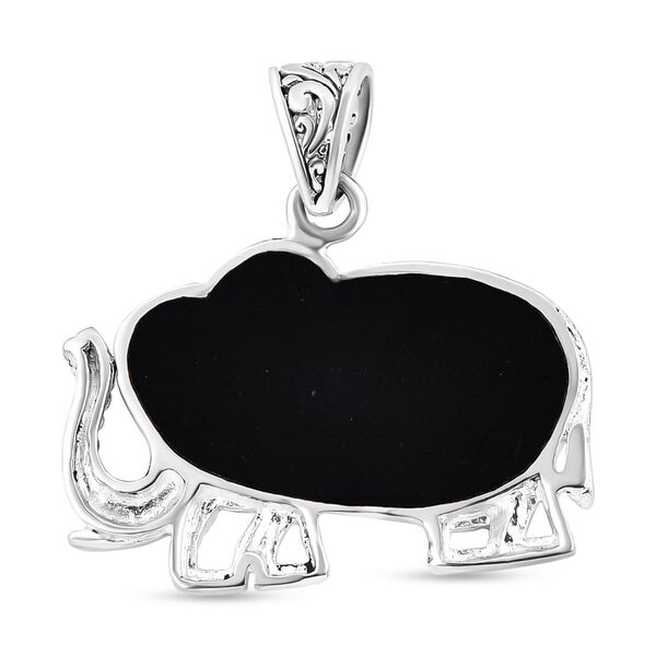 Royal Bali Kollektion- Abalone Muschel Elefant Anh&auml;nger image number 5