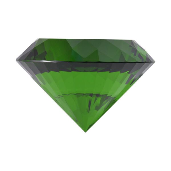 The 5th Season - Kristallglas-Diamant, 8x5.5cm, Smaragd-grün image number 3