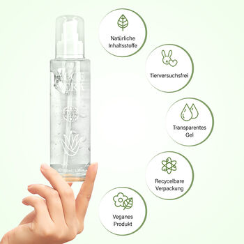 SQIN BOTANICALS Aloe-Vera-Gel mit Vitamin A und E, 100ml