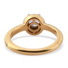 Tansanit-Ring, 925 Silber vergoldet  ca. 0,50 ct image number 5