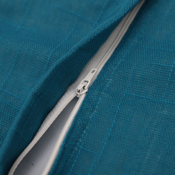 2er-Set unifarbener Kissenbezug mit R&uuml;schen, Gr&ouml;&szlig;e 50,8x50,8 cm, Kobaltblau image number 5