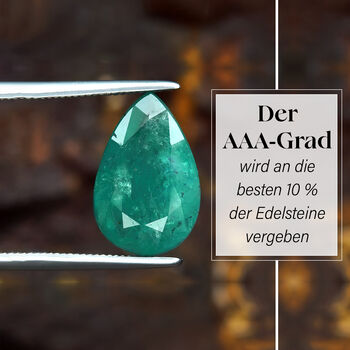 AAA Kagem sambischer Smaragd und Diamant Ring in 585 Gold - 2,90 ct.