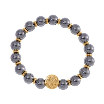 Terahertz Armband Flexibles Standard gelb vergoldet ca. 130,00 ct.