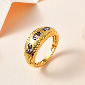 AA Tansanit Ring - 0,65 ct.