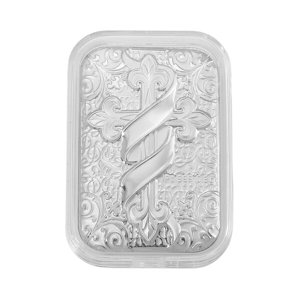 999 Platin Barren, Kreuz image number 0